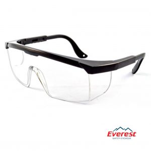 Kính bảo hộ EV105 màu trắng, kính chống bụi EV105 màu trắng, kính bảo hộ chống bụi, kính chống bụi EV105, kính chống tia uv EV105