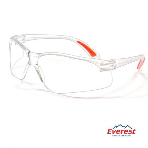 Kính bảo hộ EV201 màu trắng, kính chống bụi EV201 màu trắng, kính bảo hộ chống bụi, kính chống bụi EV201, kính chống tia uv EV201
