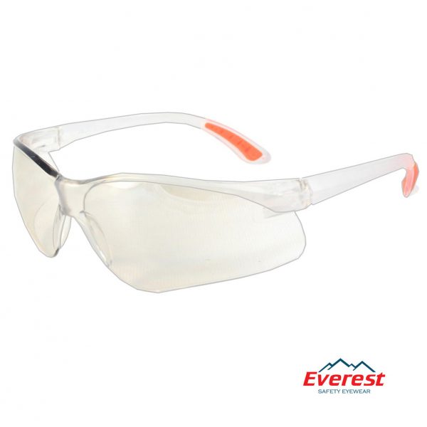 Kính bảo hộ EV203 trắng tráng bạc, kính chống bụi EV203 trắng tráng bạc, kính bảo hộ chống bụi, kính chống bụi EV203, kính chống tia uv EV203
