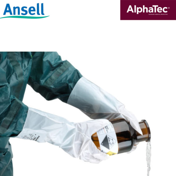 Găng tay chống hóa chất Ansell Alphatec 02-100, Găng tay chống hóa chất Alphatec 02-100, Găng tay Alphatec 02-100, Găng tay Ansell 02-100
